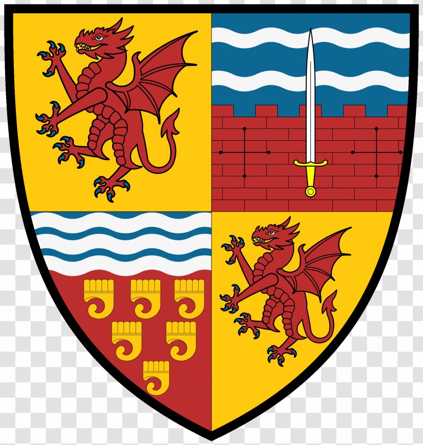 Bath Coat Of Arms Keynsham Heraldry Crest - Area - And North East Somerset Transparent PNG