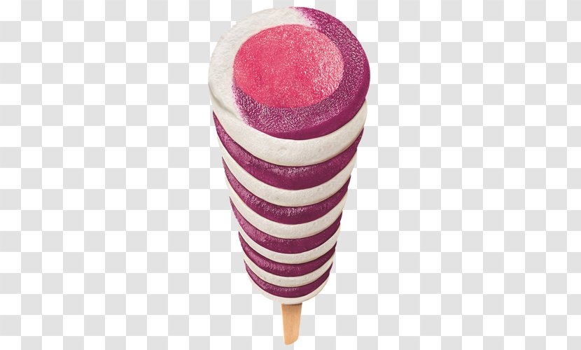 Ice Cream Blackcurrant Twister Wall's - Redcurrant Transparent PNG