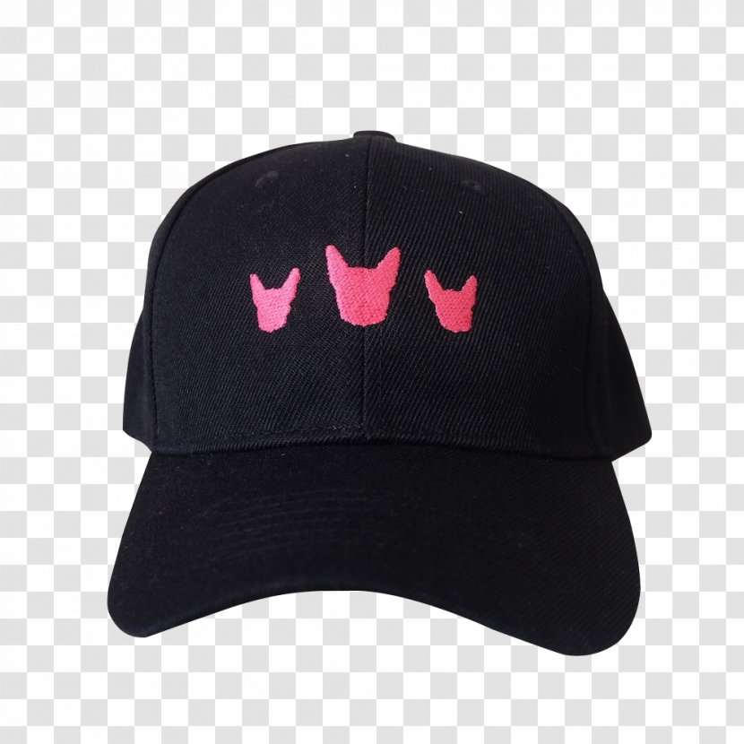 Baseball Cap French Bulldog Hat - Pink Transparent PNG