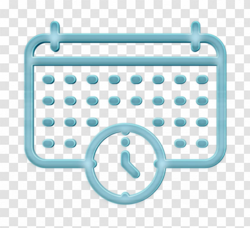 Business Management Icon Calendar Icon Transparent PNG