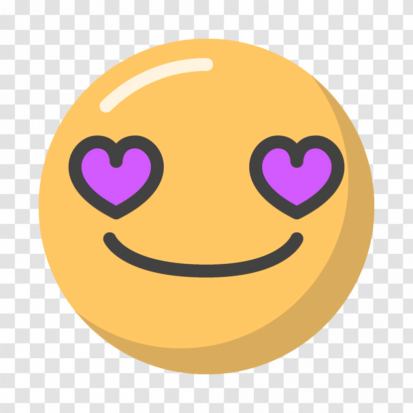 Smiley In Love Emoticon Emotion Icon Transparent PNG