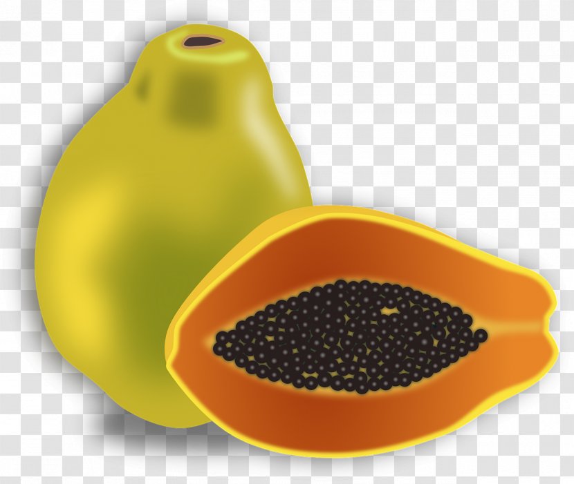 Papaya Fruit Food Clip Art - Fresh Transparent PNG