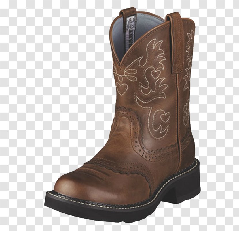 Ariat Cowboy Boot Riding Shoe - Brown - Feminine Goods Transparent PNG