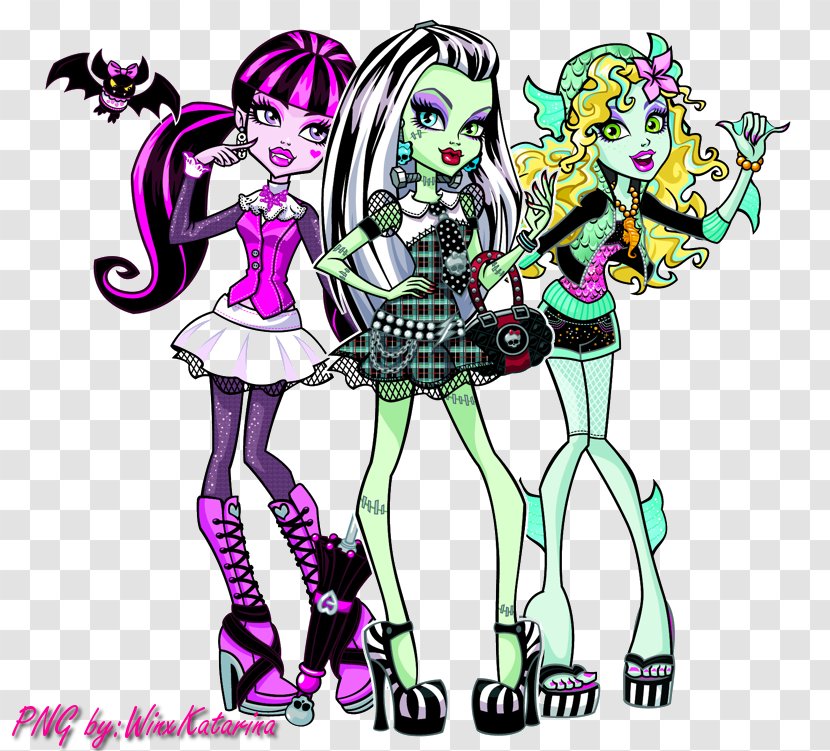 Monster High Frankie Stein Party - Fashion Design Transparent PNG