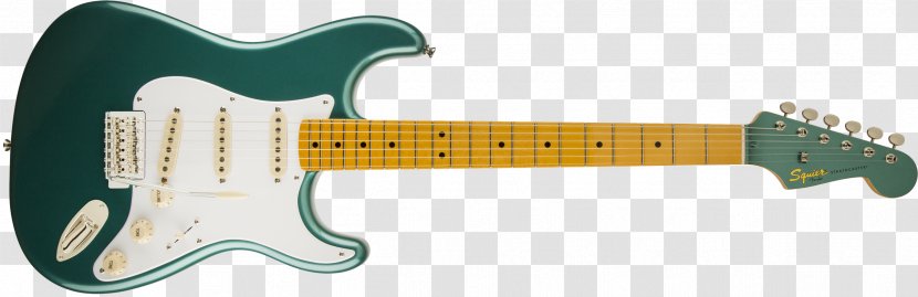 Fender Squier Classic Vibe 50s Stratocaster Electric Guitar Fingerboard - Deluxe Hot Rails Transparent PNG
