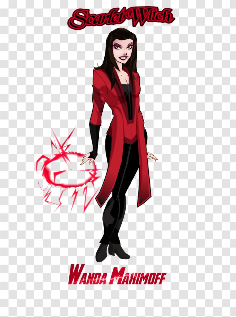 Wanda Maximoff Avengers: Age Of Ultron Comics Supervillain DeviantArt - Fiction - Ultimate Elektra Transparent PNG