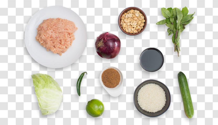 Larb Thai Cuisine Stuffing Recipe Ingredient - Salad Transparent PNG