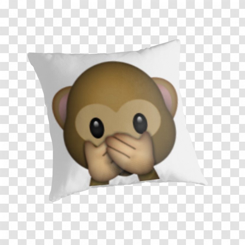 Three Wise Monkeys Emojipedia - Textile - Monkey Transparent PNG