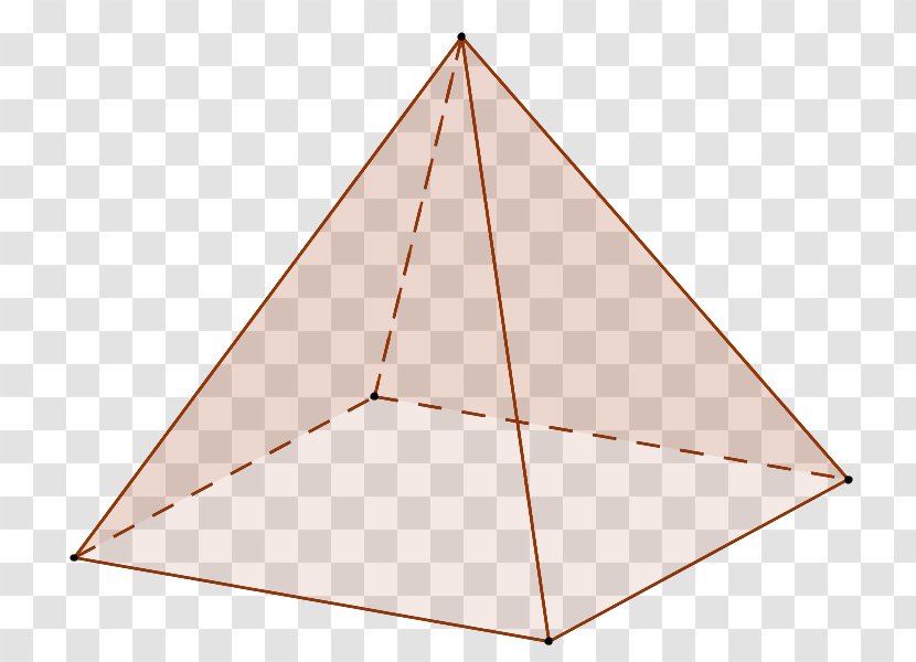 Triangle Pyramid Prism Mathematics Polyhedron Transparent PNG