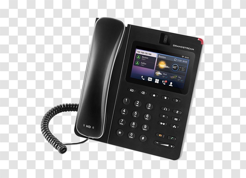 Grandstream Networks VoIP Phone Android Telephone Videotelephony - Electronics - Ip Card Transparent PNG