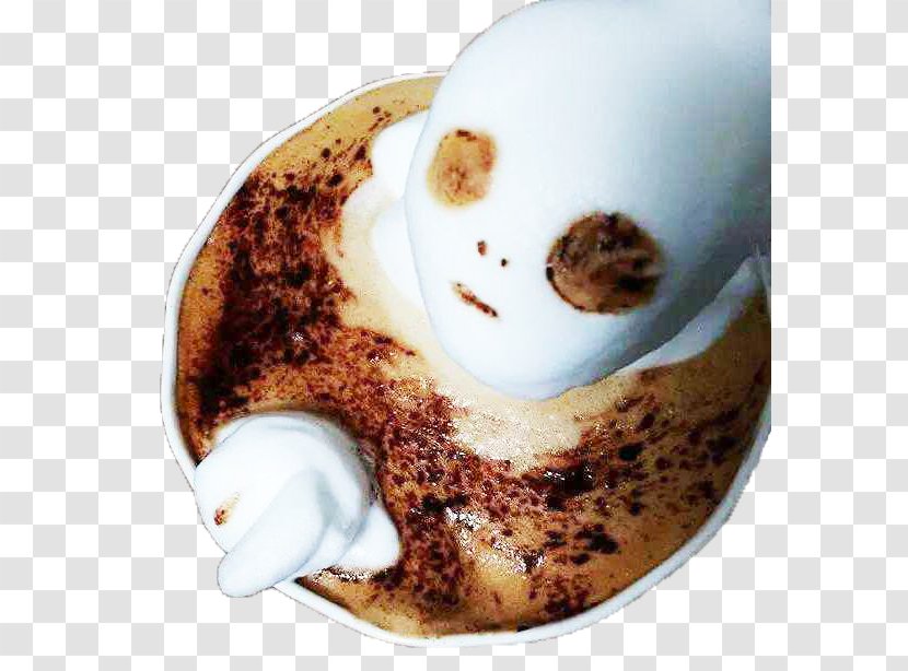 Coffee Latte Cappuccino Espresso Caffxe8 Mocha - Flavor - Horror Alien Fancy Transparent PNG