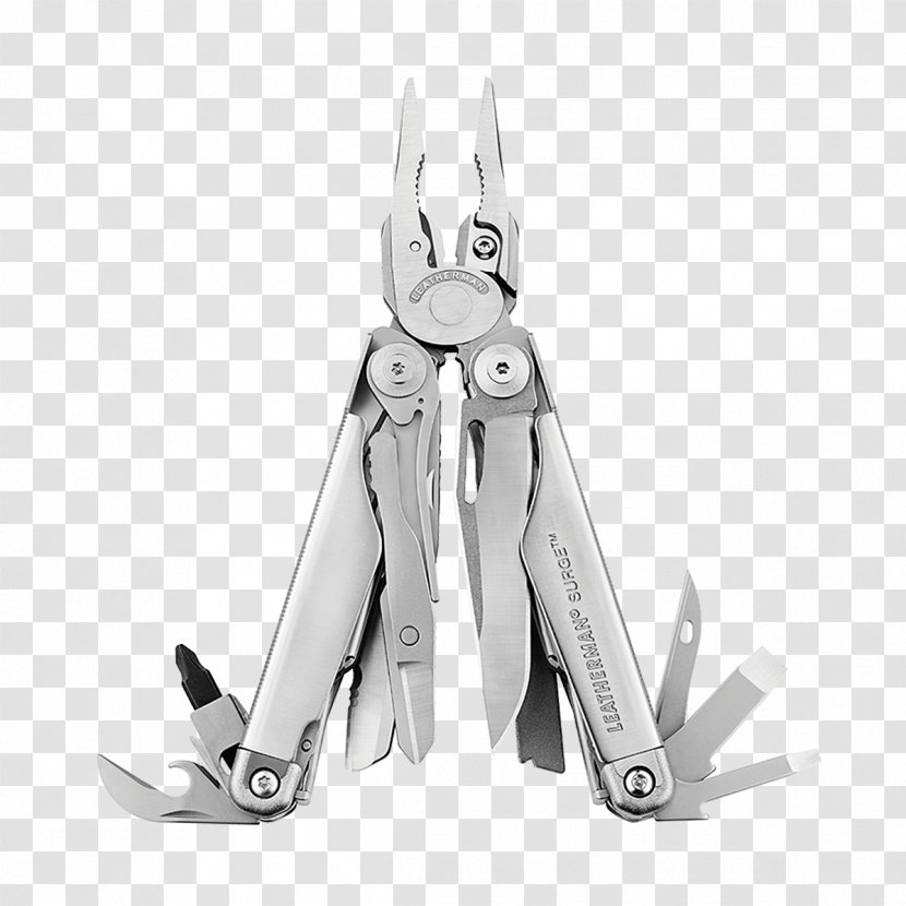 The Surge Multi-function Tools & Knives Leatherman Knife - Multi Tool - Pliers Transparent PNG