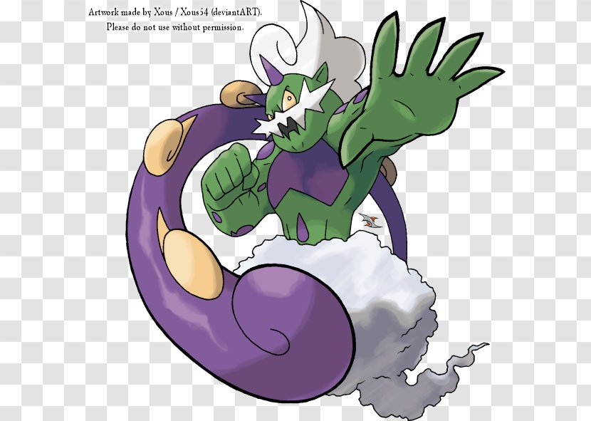 Pokémon Ultra Sun And Moon Pokemon Black & White Tornadus Thundurus - Cartoon - Watercolor Transparent PNG