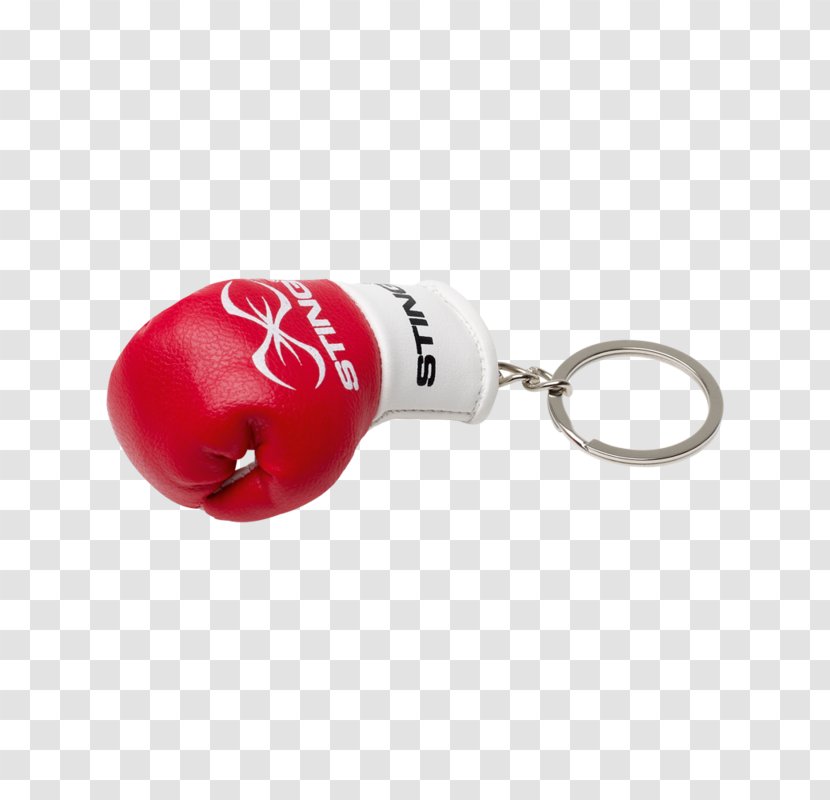 Key Chains Boxing Glove Sting Sports - Red Transparent PNG