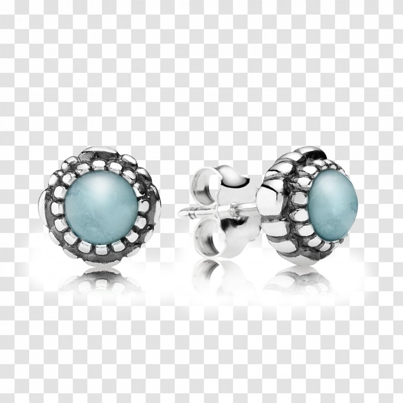 Earring Birthstone Pandora Jewellery - Gemstone - Bracelet Transparent PNG