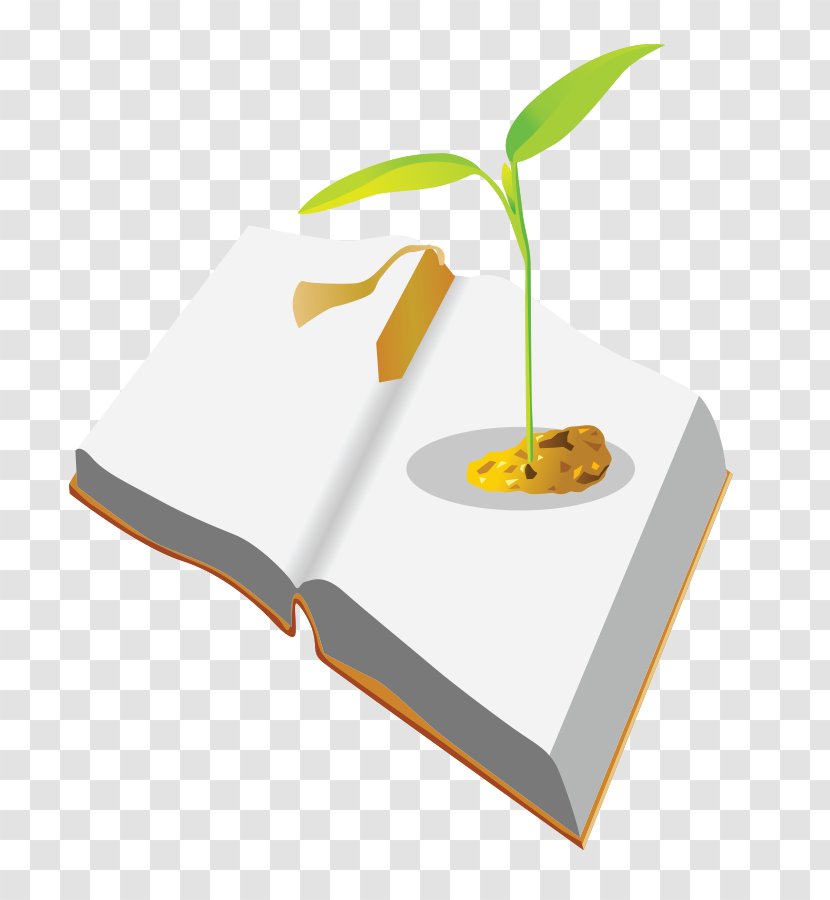 Euclidean Vector Icon - Leaf - Book Buds Grow Transparent PNG