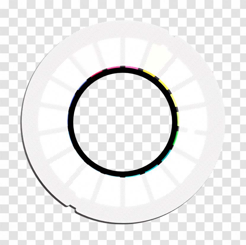 Creative Process Icon Color Icon Color Wheel Icon Transparent PNG