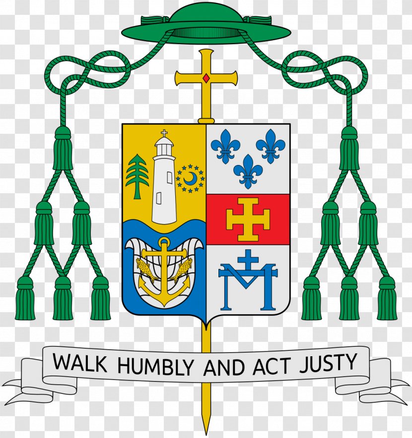 Coat Of Arms Diocese Bishop Catholicism Ecclesiastical Heraldry - Communication - Wilton Daniel Gregory Transparent PNG
