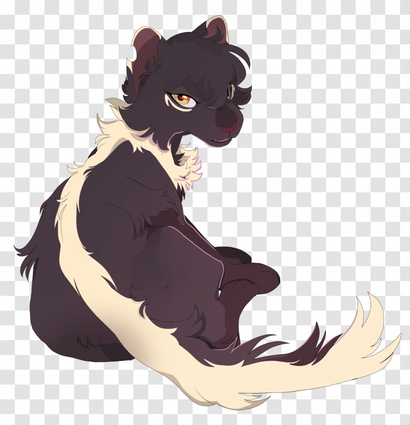 Whiskers Cat Dog Canidae Puma - Cartoon Transparent PNG