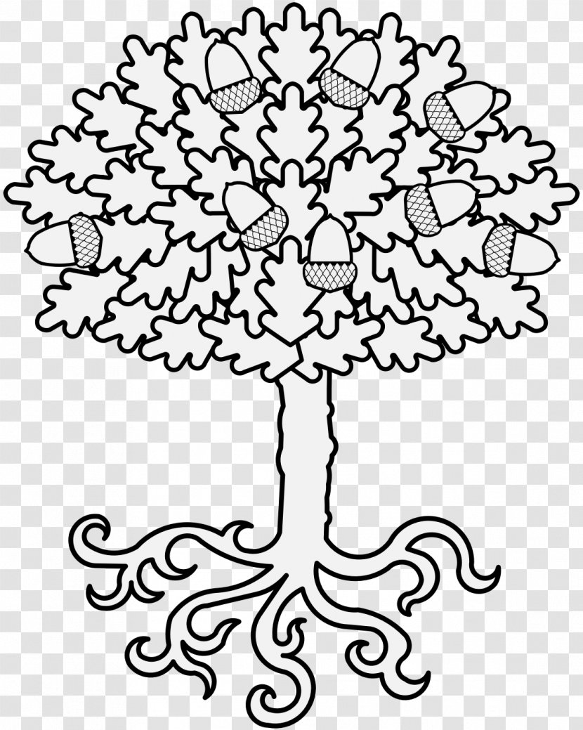 Line Art Drawing Tree Clip - Point - Oak Transparent PNG