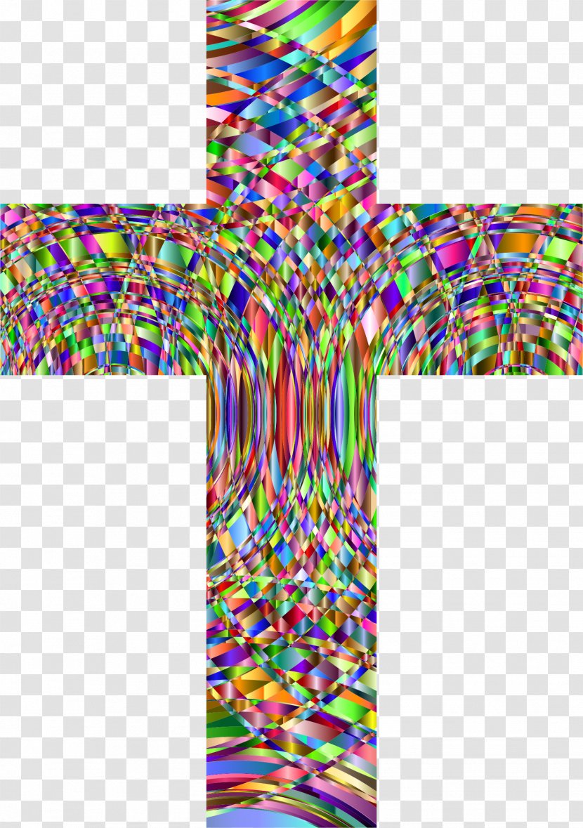 Desktop Wallpaper Christian Cross Mosaic Clip Art - Symmetry Transparent PNG