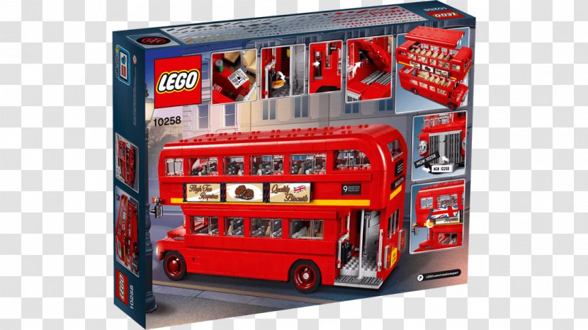 Amazon.com LEGO 10258 Creator London Bus Lego Modular Buildings - Cars Transparent PNG