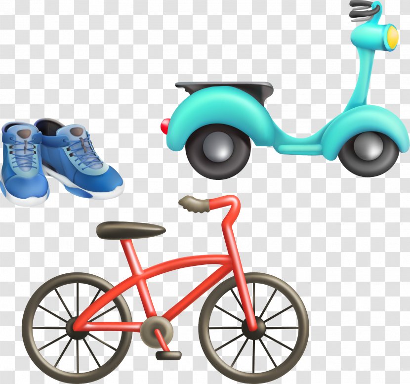 Bicycle Wheel Frame Haibike Saddle Hybrid - Vector Cartoon Electric Cars Cycling Shoes Transparent PNG
