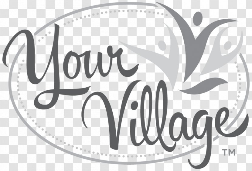 Logo Brand Font Your Village - Area - Birth Vector Transparent PNG