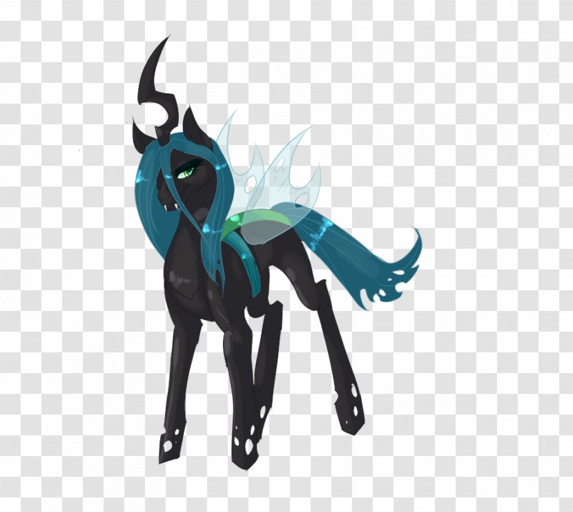 Pony DeviantArt Queen Chrysalis Horse - Horn - Fictional Character Transparent PNG