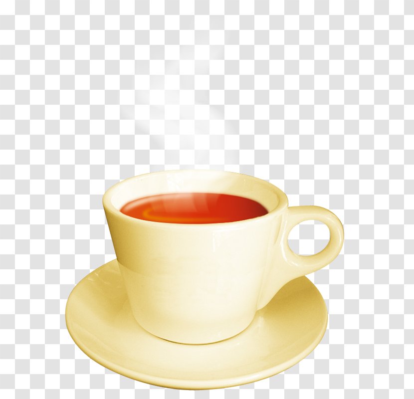 Coffee Cup Tea Cafe - Serveware - Simple Of Hot Transparent PNG