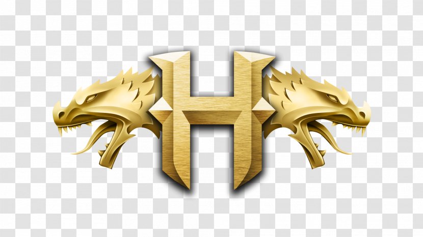 Logo Gold Font Product Design - Hydra Button Transparent PNG