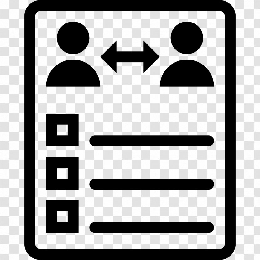 Evaluation - Black - Bookmark Icon Transparent PNG