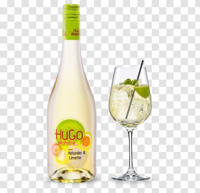 Liqueur White Wine Apéritif Cocktail - Spritzer - HUGO Transparent PNG
