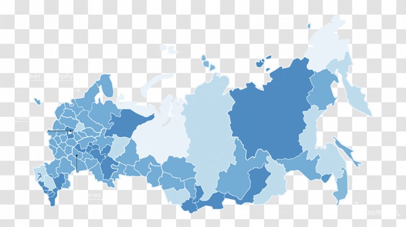 Russian Presidential Election, 2018 2012 1996 Map - Election - Politics Transparent PNG