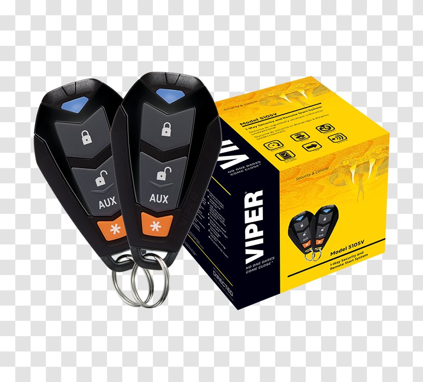 Car Alarms Remote Starter Security & Systems Alarm Device - Viper 2 Way System - Toyota Start Transparent PNG
