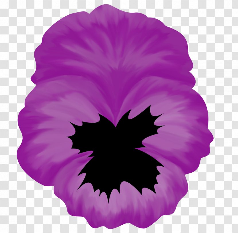 Clip Art Pansy Image PogChamp - Flower - Purple Transparent PNG
