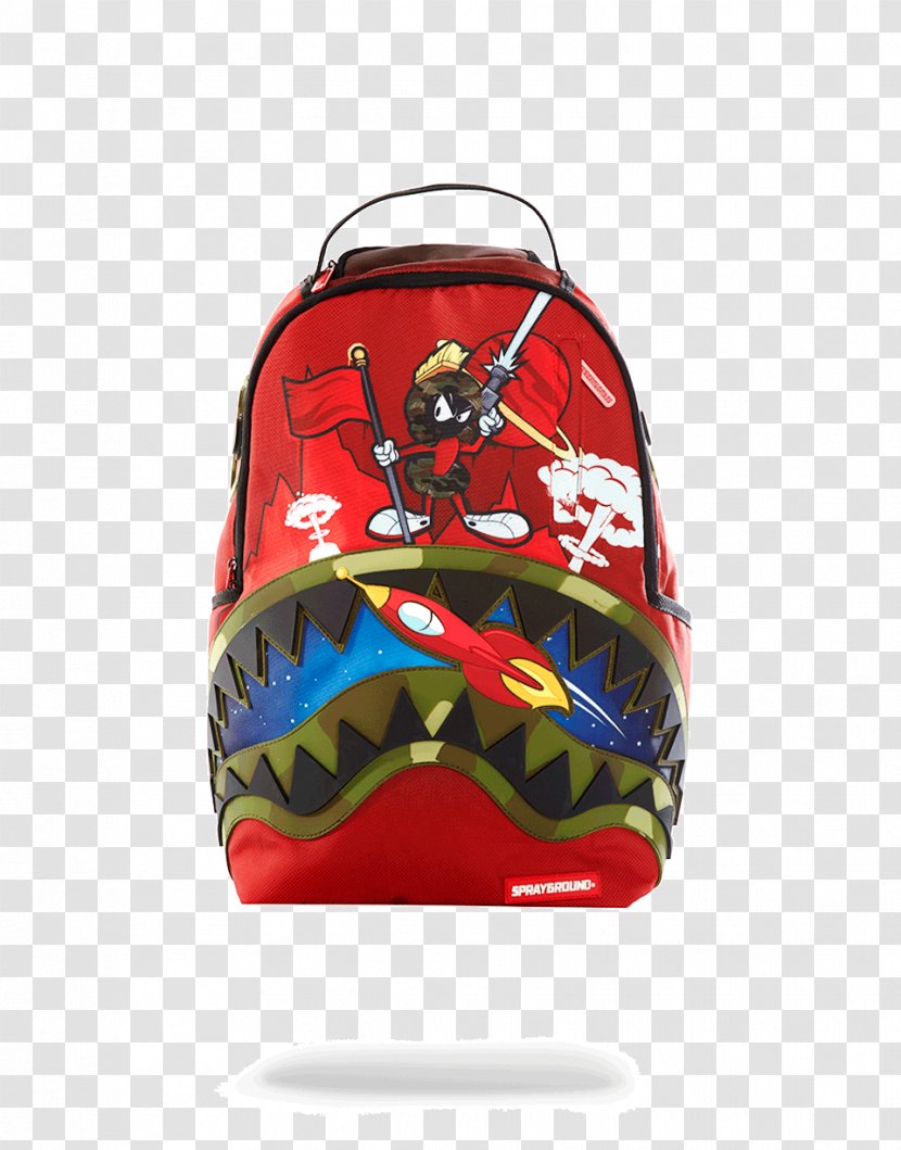 Marvin The Martian Sprayground Mini Marvel Civil War Backpack Bag - Zipper Transparent PNG