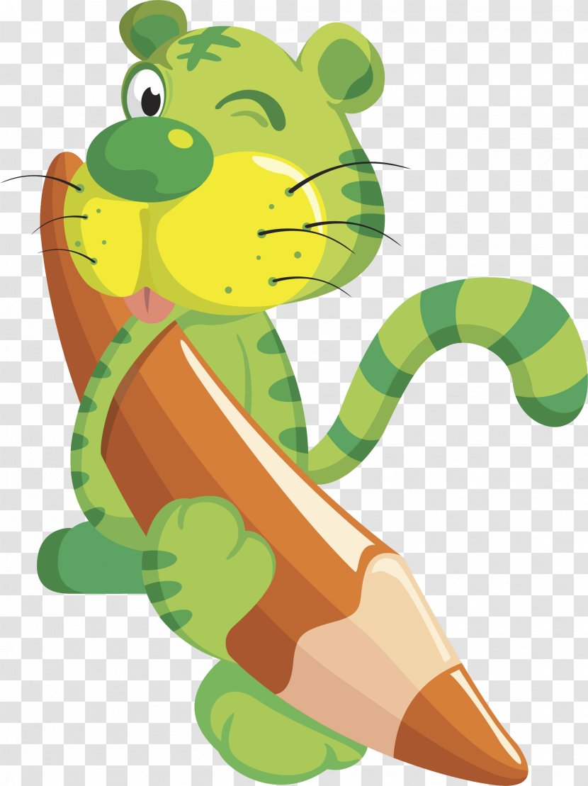 Tiger Cartoon Clip Art - Frame Transparent PNG