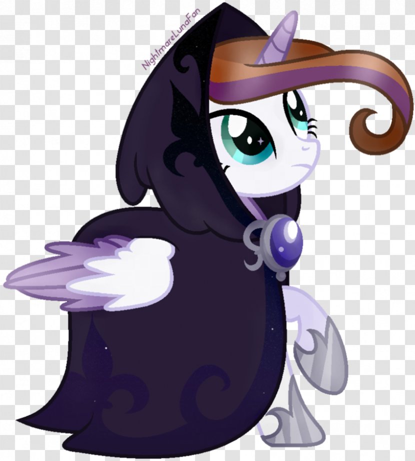 Princess Luna Raven My Little Pony Cloak - Purple Transparent PNG