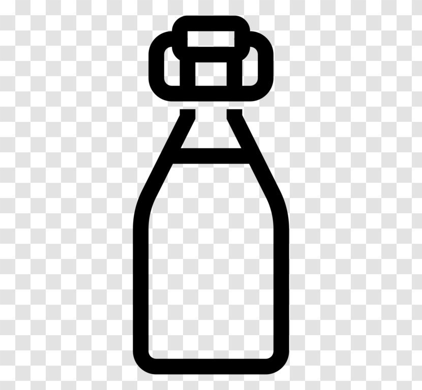 Fizzy Drinks Bottle Clip Art - Glass - Black And White Beer Transparent PNG