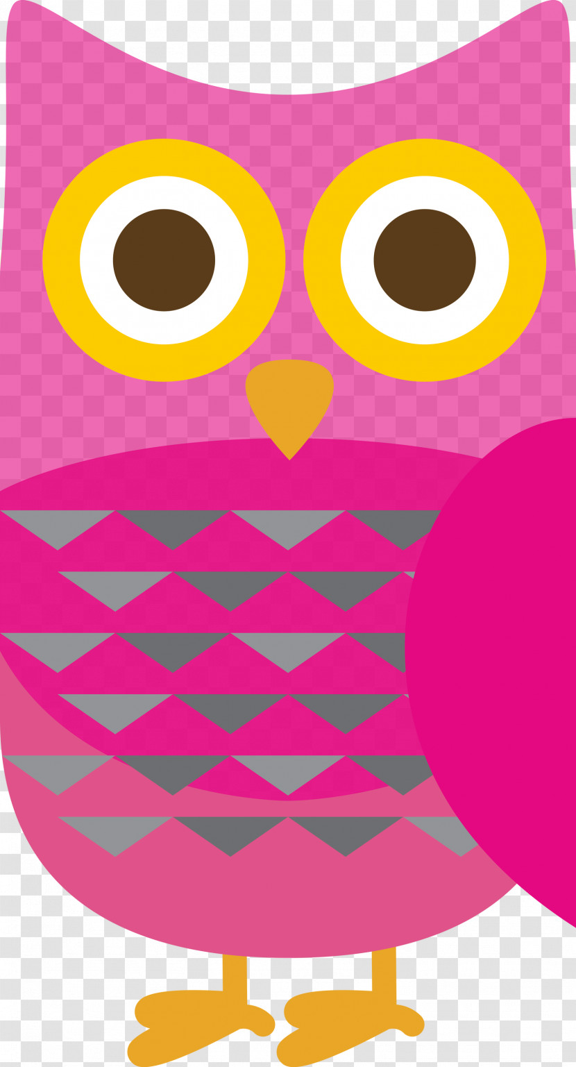 Owl M Cartoon Meter Pattern Beak Transparent PNG