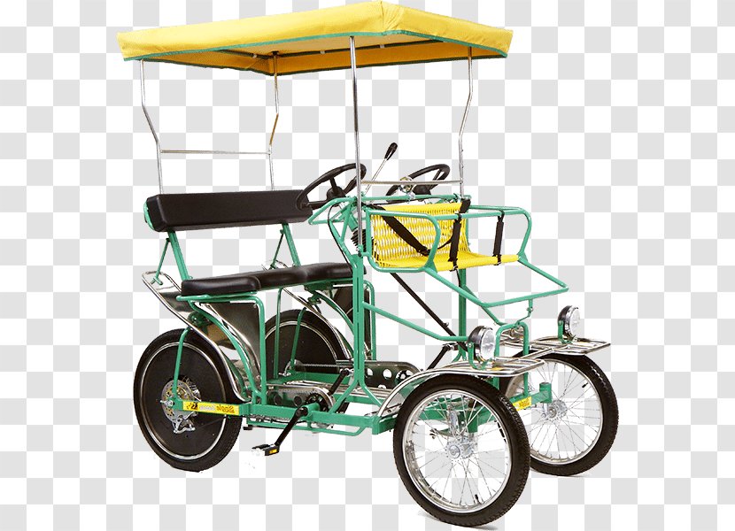 Bicycle Frames Rickshaw Bike Rental Renting - Wheel Transparent PNG