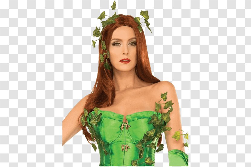 Poison Ivy Halloween Costume BuyCostumes.com Corset - Flower - Woman Transparent PNG