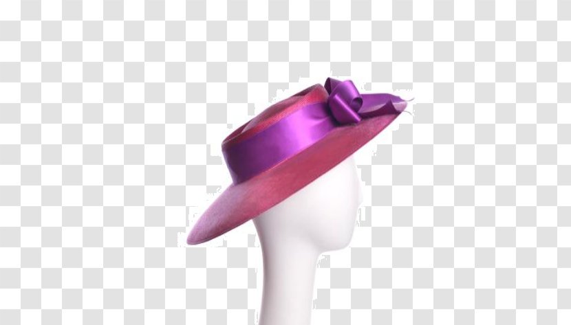 Marzi Sun Hat Magenta Purple Transparent PNG