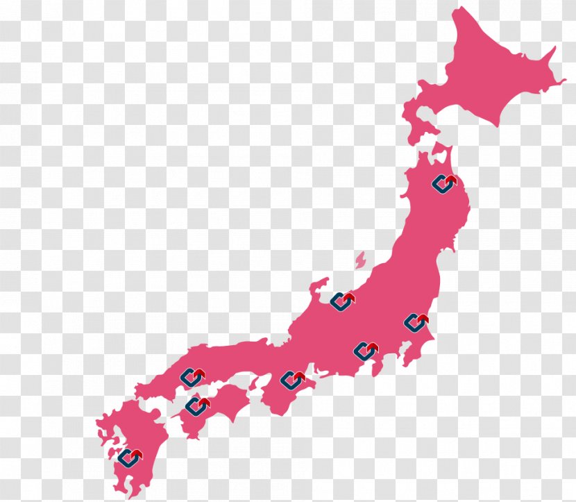 Japan Map - Image - Mapa Polityczna Transparent PNG
