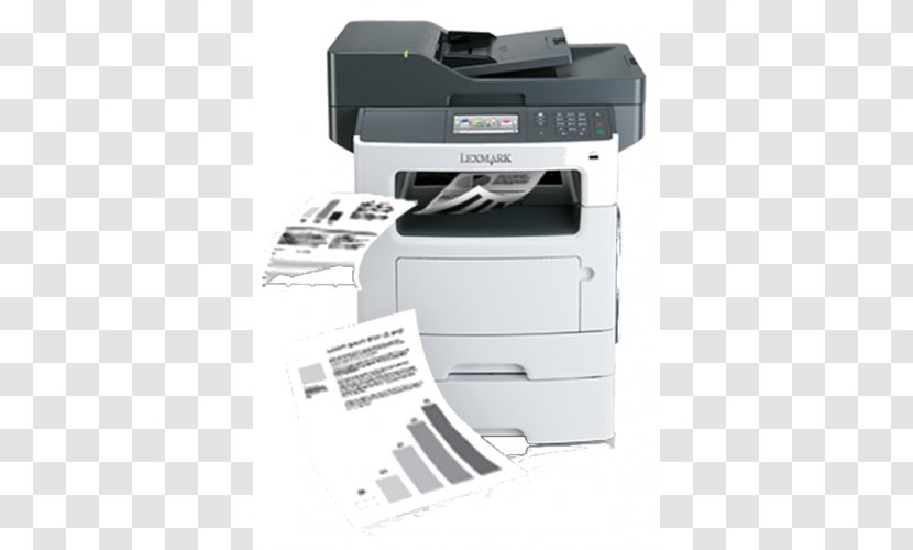 Paper Lexmark Multi-function Printer Toner Cartridge Printing Transparent PNG