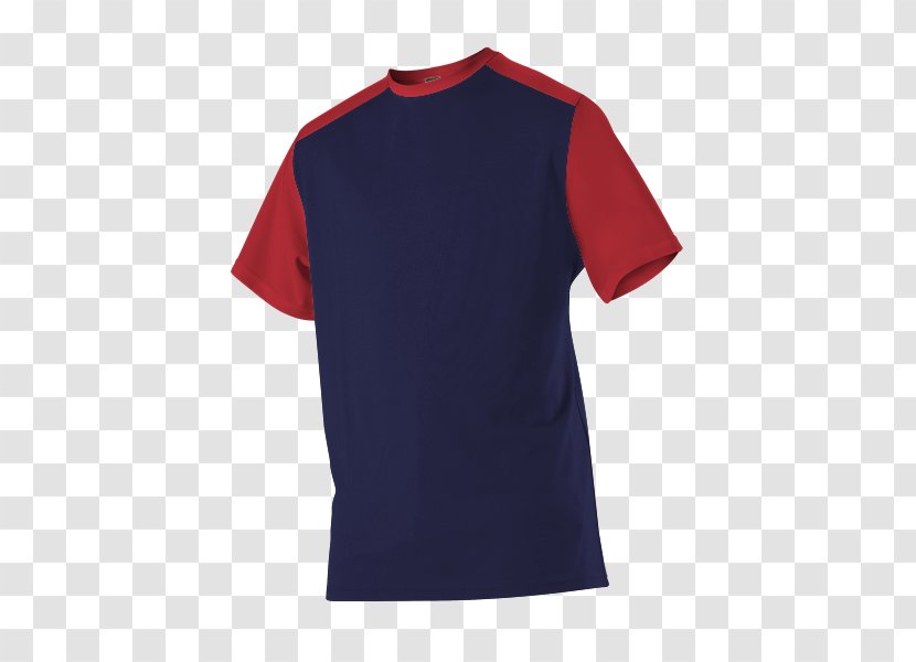 T-shirt Jersey Sleeve Mesh - Red Transparent PNG