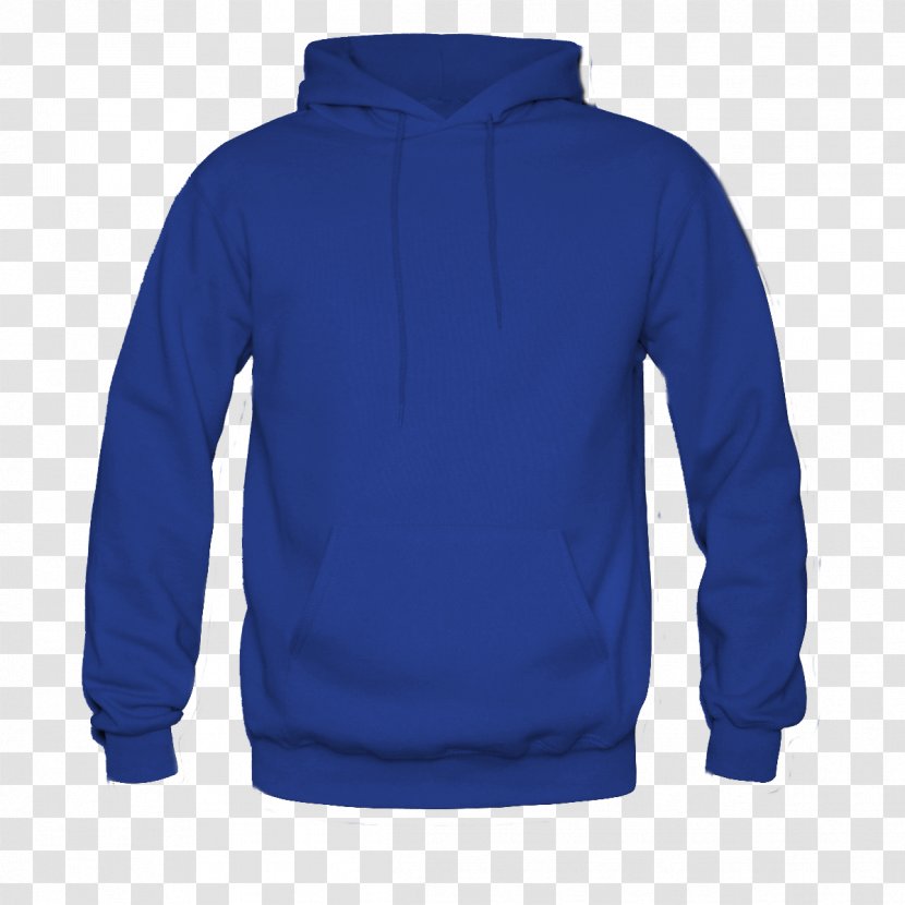 Hoodie T-shirt Clothing Sweater - Electric Blue - Plain Transparent PNG