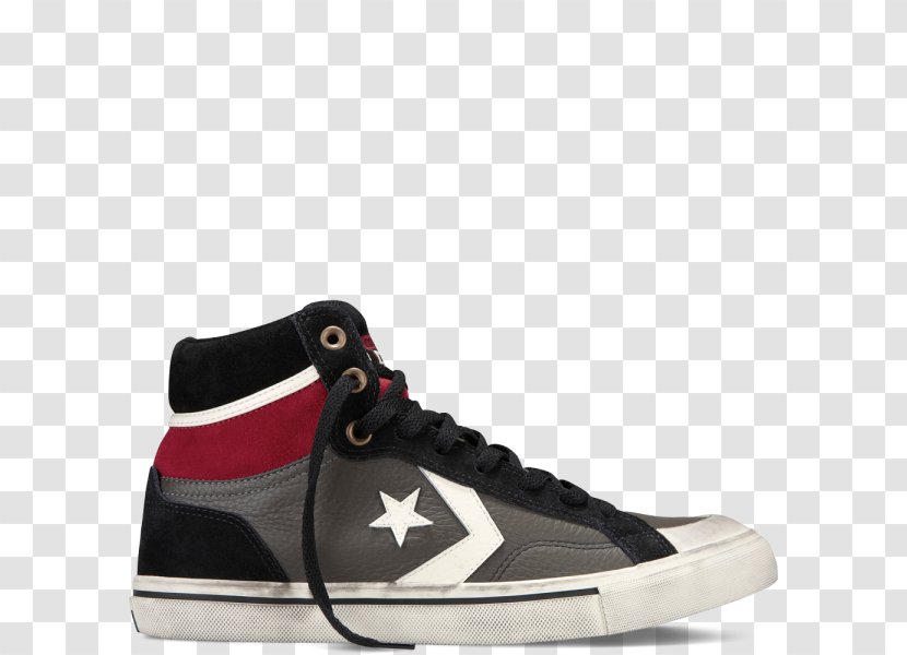 Converse Sneakers Shoe Chuck Taylor All-Stars Leather - Black - Shop Standard Transparent PNG