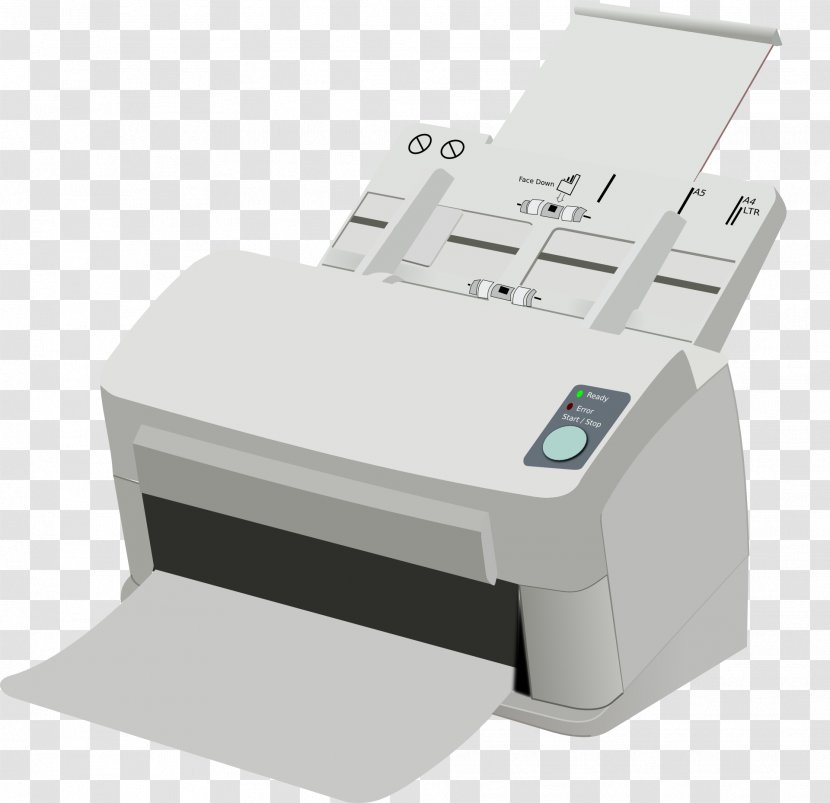 Image Scanner Barcode Scanners Clip Art - Document - Printer Transparent PNG
